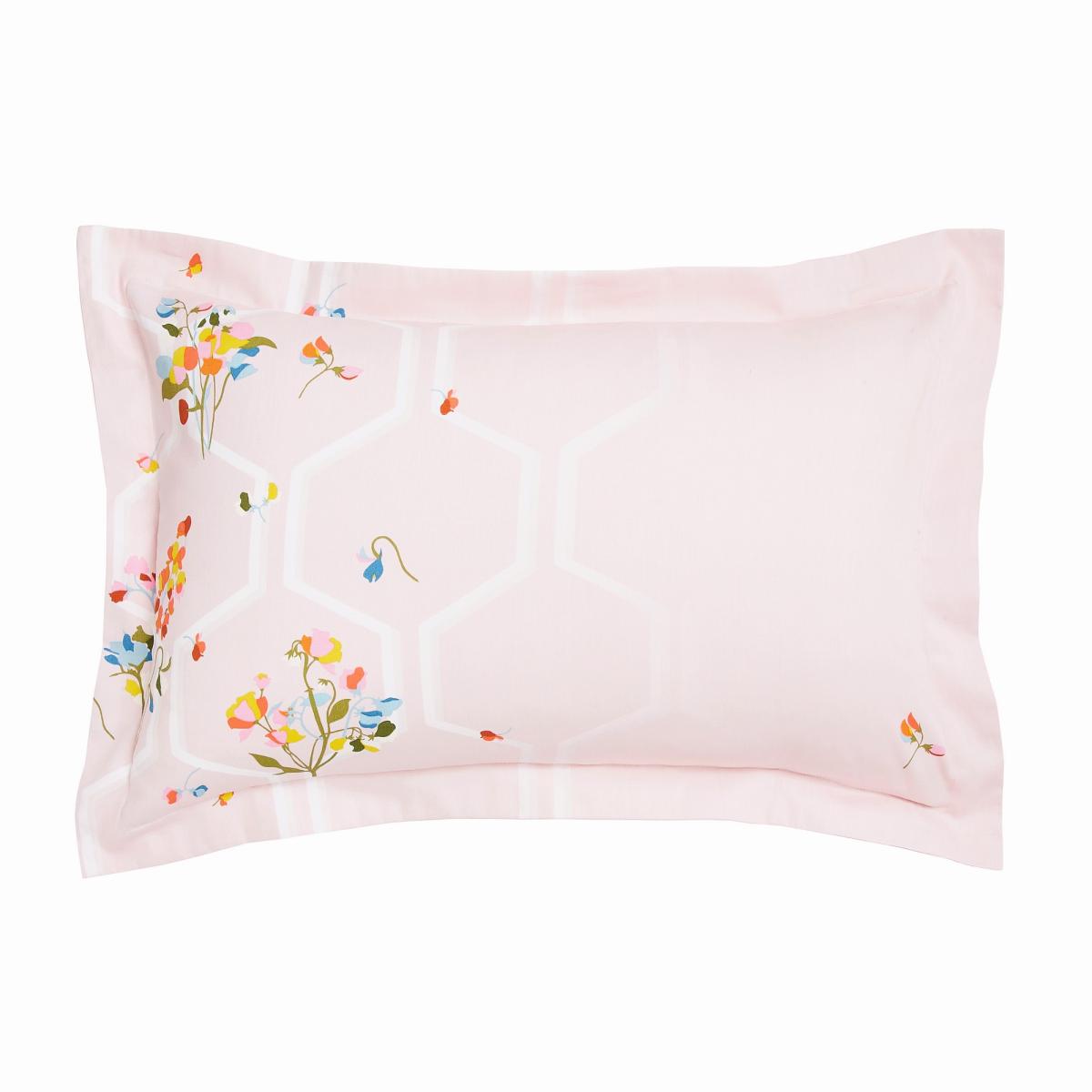 Peppermint Floral Bedding Duvet Cover and Pillowcase by Ted Baker in Soft Pink&nbsp;74x48cm – image 5