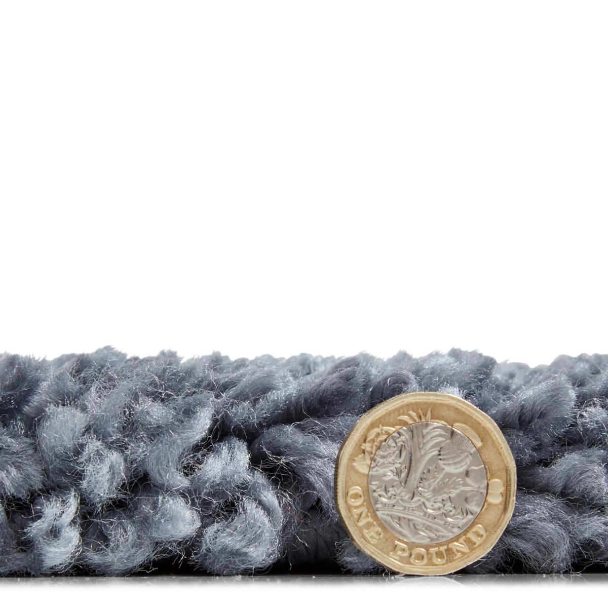 Sierra 9000 Shaggy Rugs in Slate Grey&nbsp;160x220cm – image 3