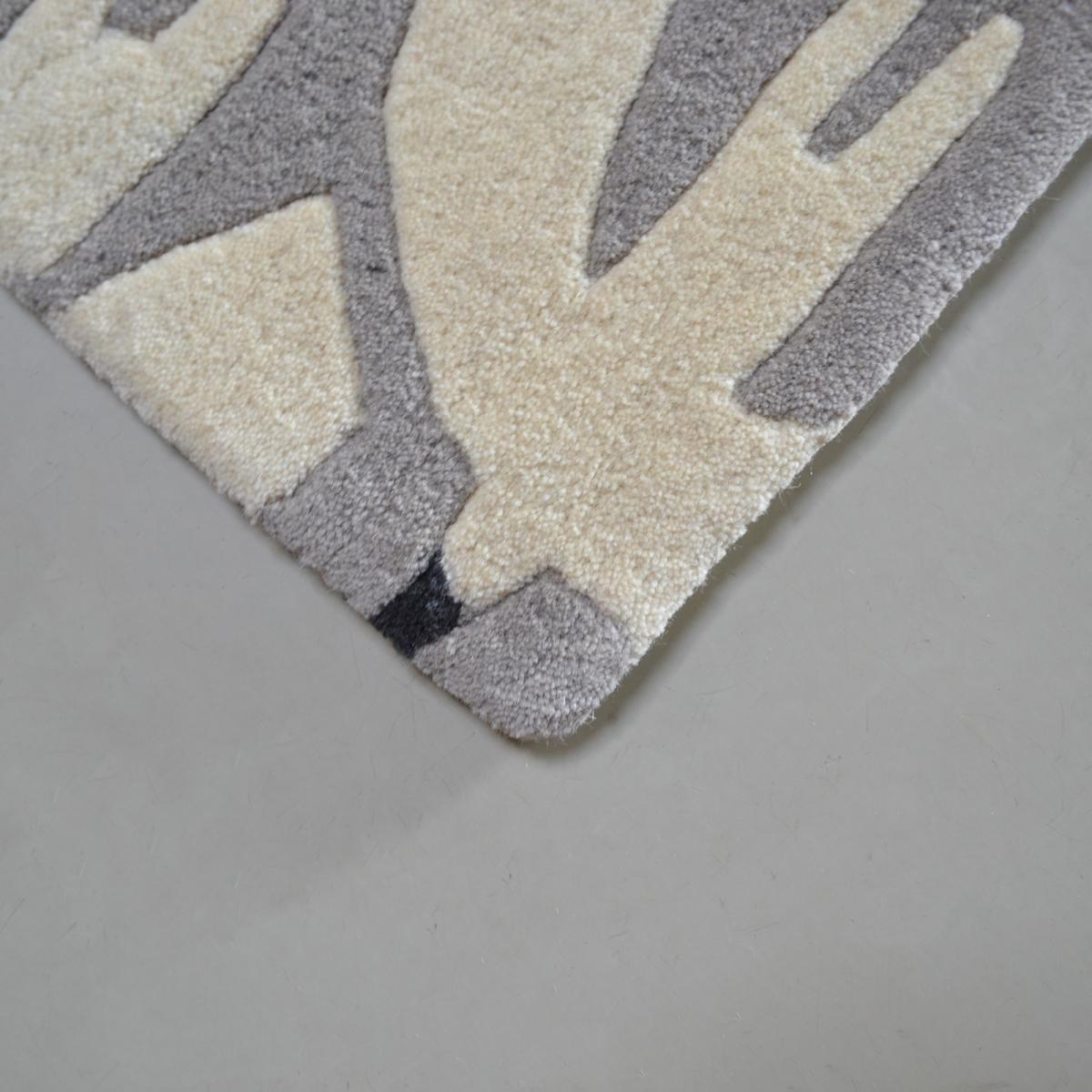 Scion Pajaro Rugs 23904 Steel120x180cm – image 3