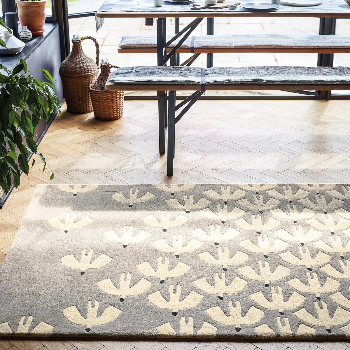 Scion Pajaro Rugs 23904 Steel120x180cm – image 1