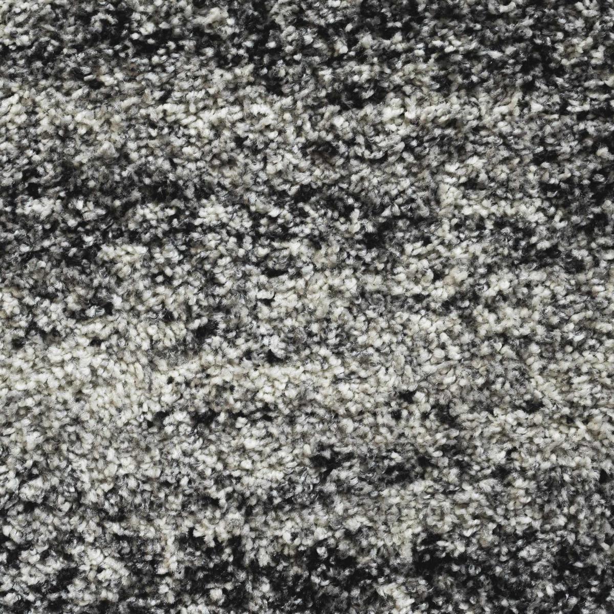 Mehari Shaggy Striped Rugs 23094 6258 in Grey 120x170cm – image 2