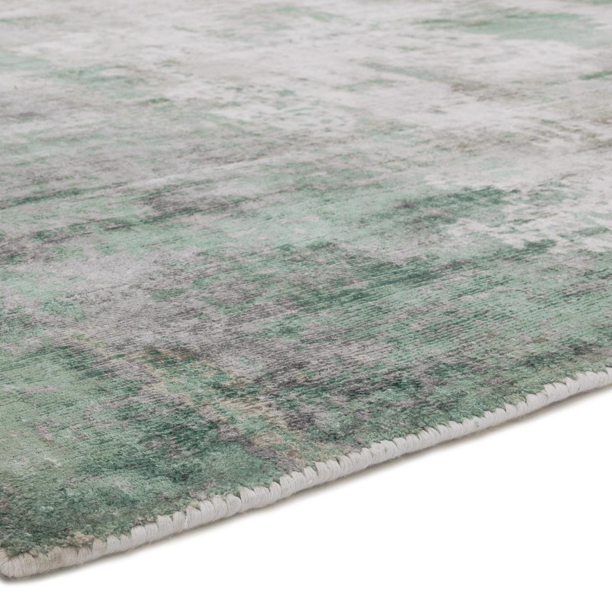 Gatsby Modern Abstract Metallic Viscose Rugs in Green&nbsp;120x170cm – image 5