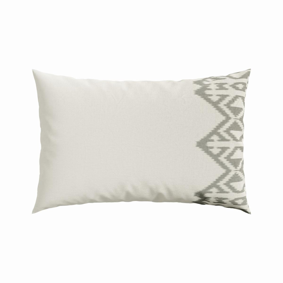 Hemma Kilim Stripe Bedding by Bedeck of Belfast in Linen Chartreuse Green&nbsp;140x200cm – image 4