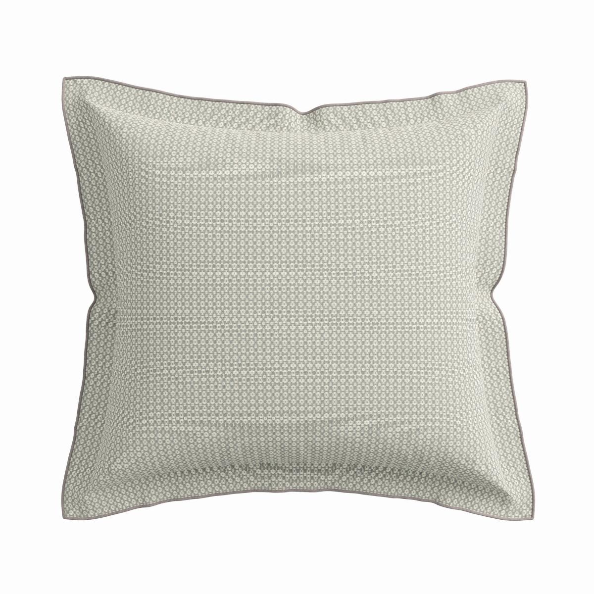 Hemma Kilim Stripe Bedding by Bedeck of Belfast in Linen Chartreuse Green&nbsp;140x200cm – image 5
