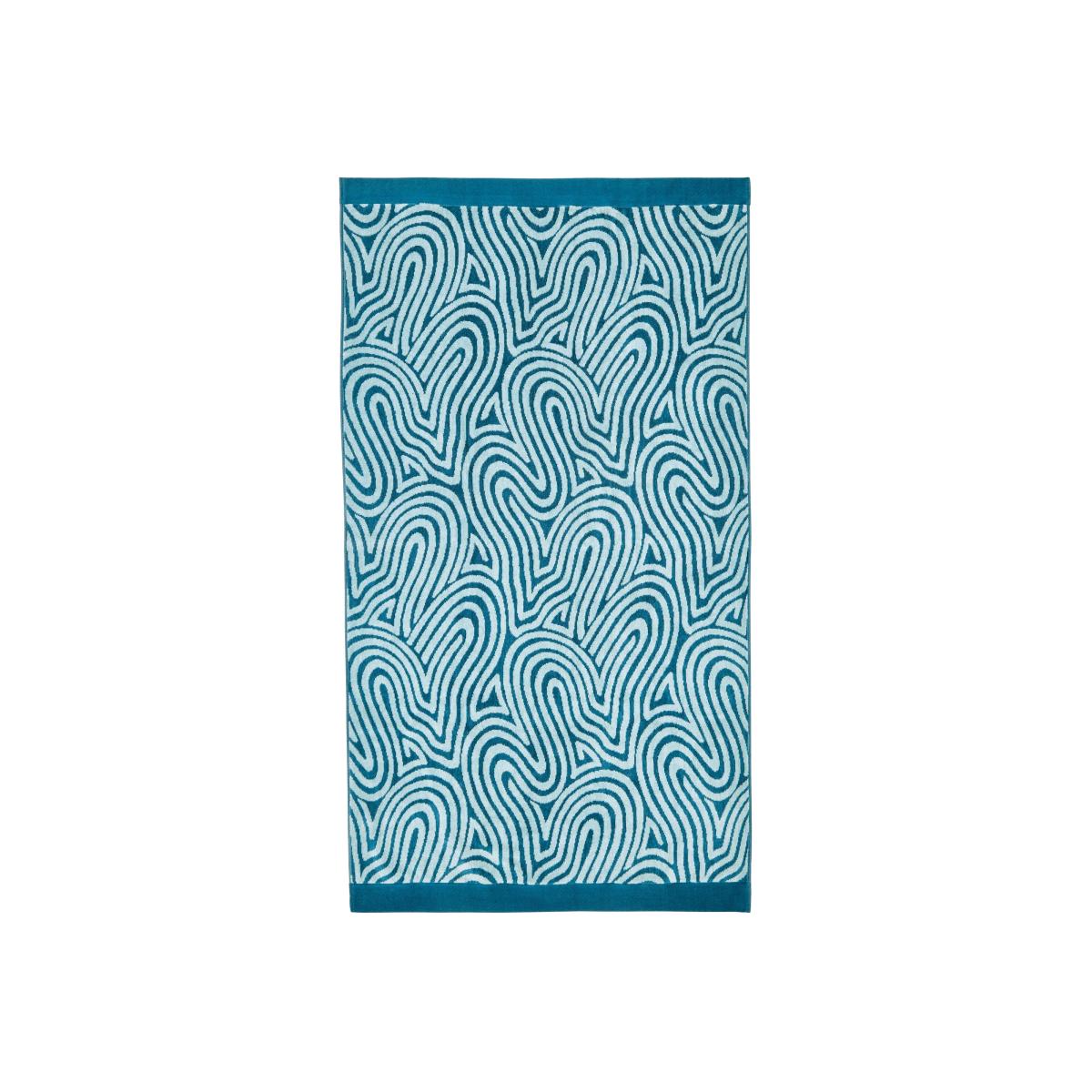 Nalu Makai Towels by Nicole Scherzinger in Duck Egg & Teal 70x130cm – image 1