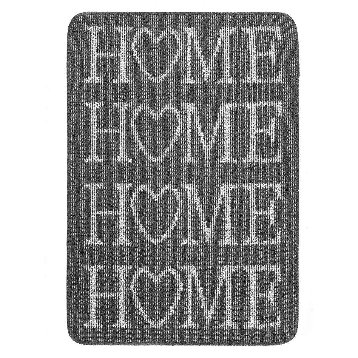 Home Washable Anti Slip Utility Mat in Charcoal Grey67x200cm – image 3