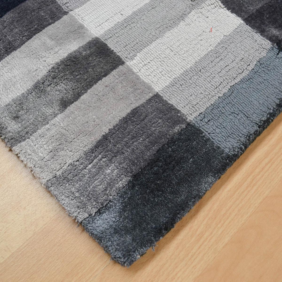 Deco Handmade Viscose Rugs in Graphite Grey&nbsp;200x300cm – image 2