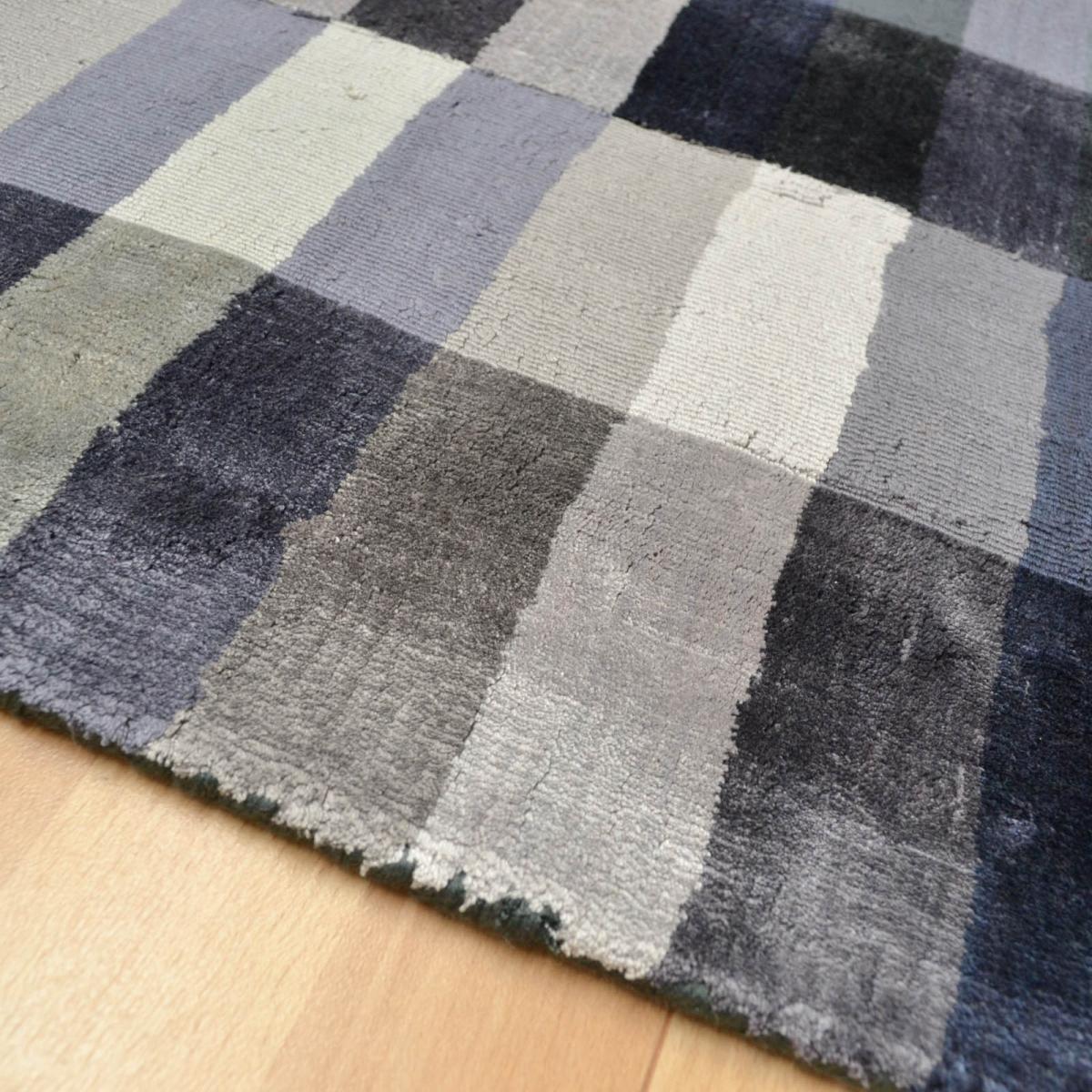 Deco Handmade Viscose Rugs in Graphite Grey&nbsp;200x300cm – image 3