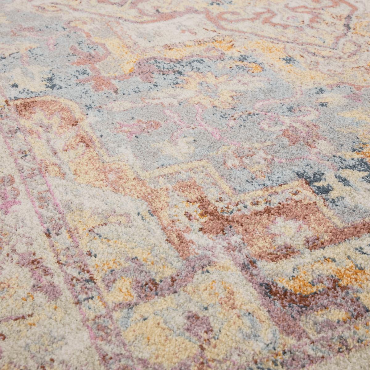 Flores Azin FR01 Traditional Persian Medallion Rugs in Multi – image 2