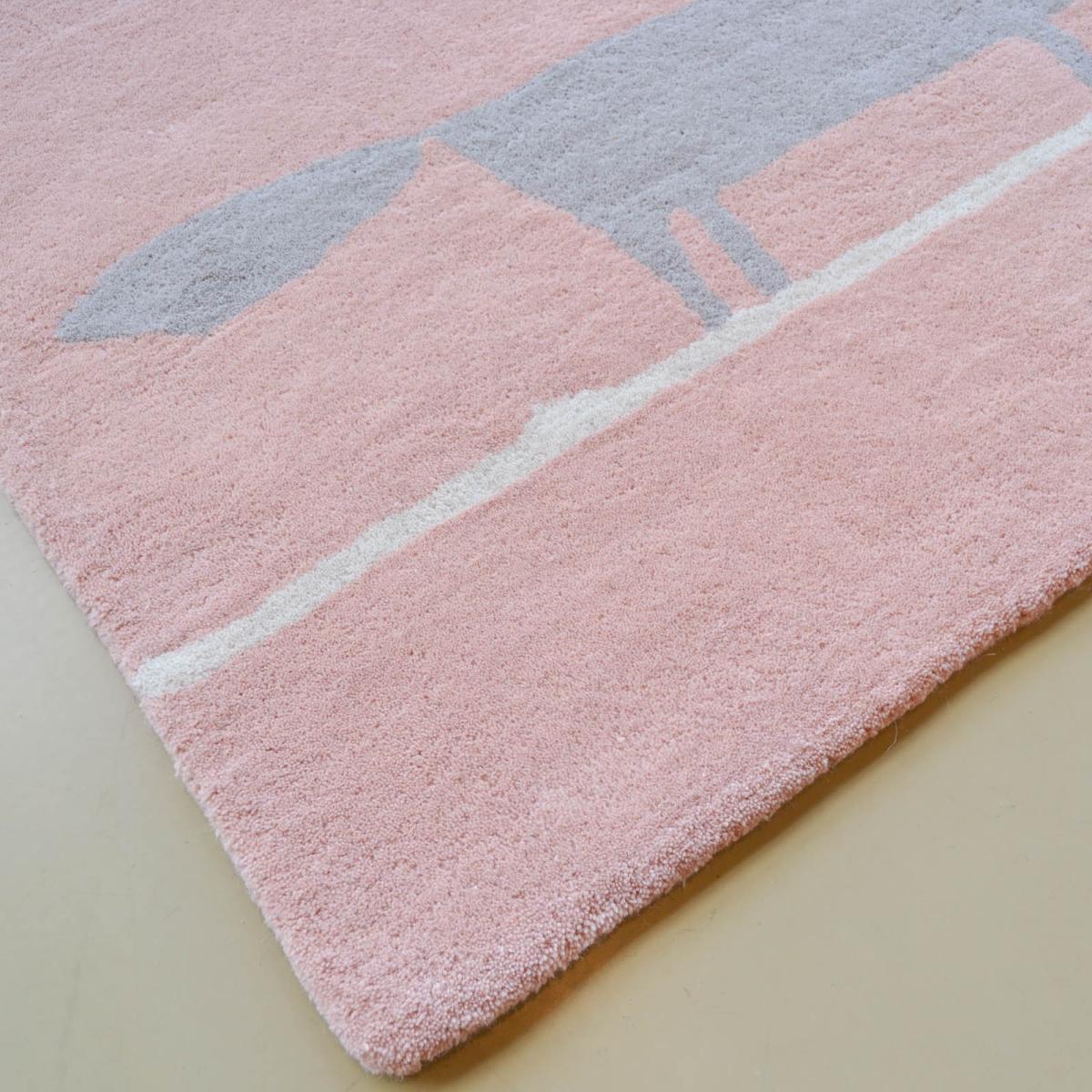 Scion Mr Fox Rugs 25302 Blush Pink – image 2