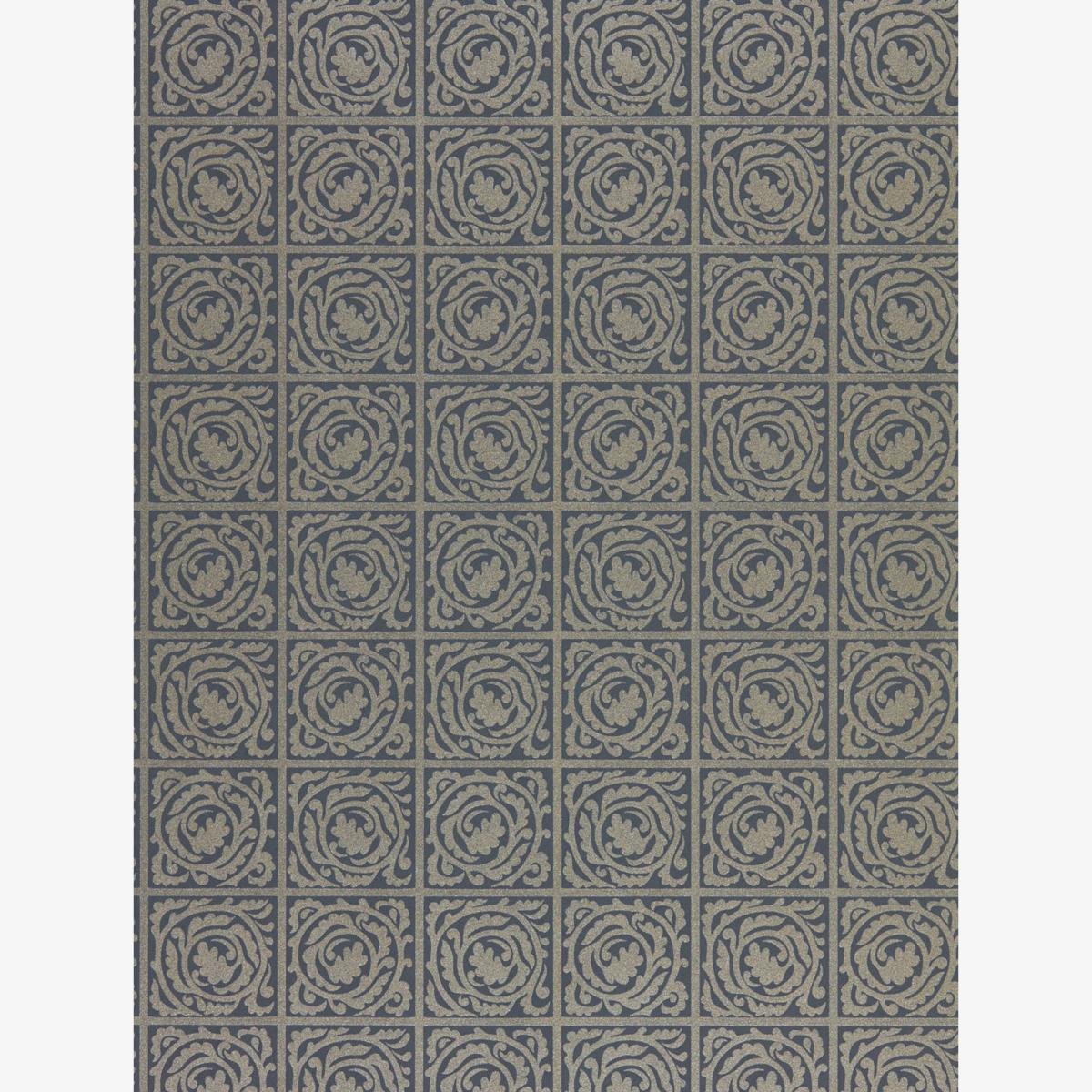 Pure Scroll Wallpaper 216547 by Morris & Co in Ink Blue Roll