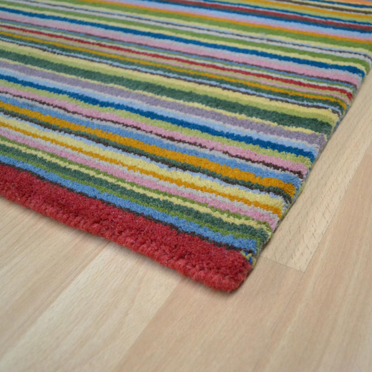 Wool Stripes Wool Rugs in Multi 200x300cm – image 2