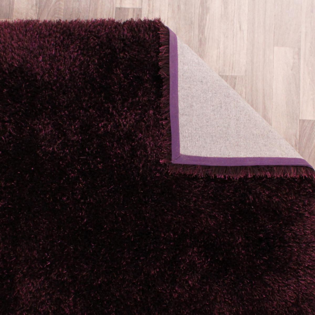 Balotelli Mixed Shaggy Rugs in Choc Aub – image 2