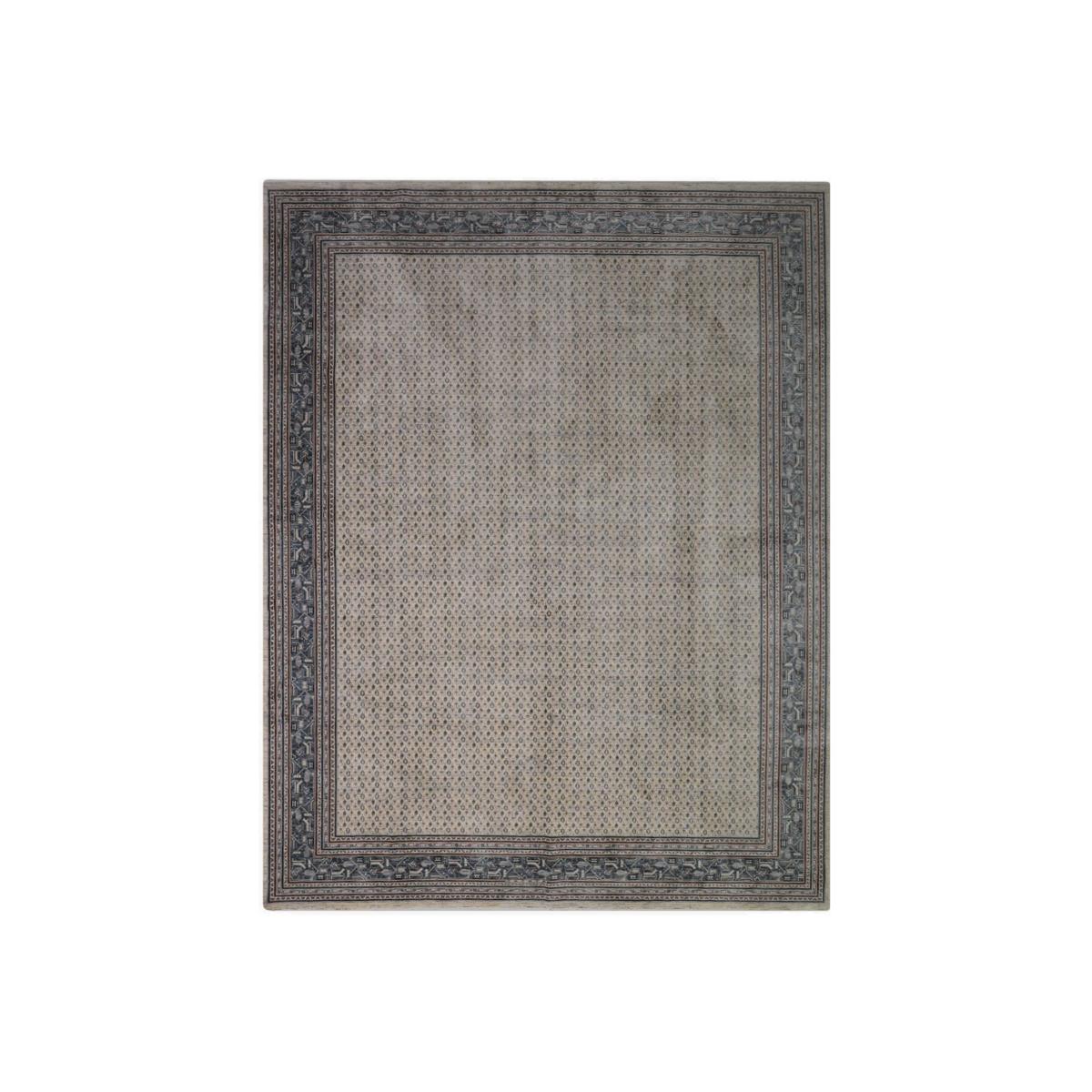 Heritage Sera End Traditional Distressed Vintage Rug in Cream – image 1