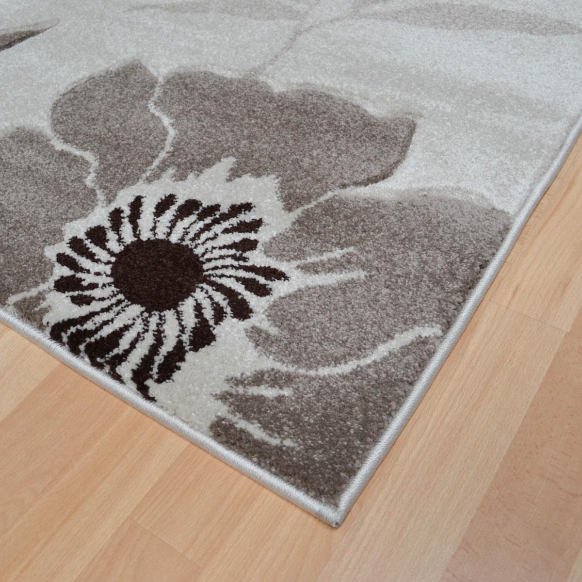 Vogue Poppies Rugs VG39 in Grey – image 2