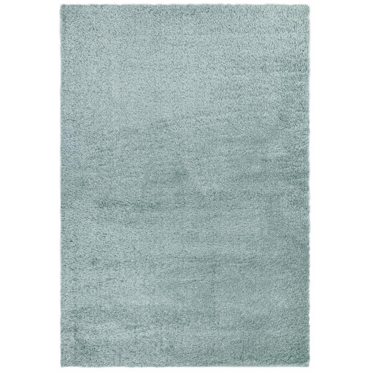 Payton Shaggy Soft Shimmer Rugs in Duck Egg Blue 120x170cm – image 5
