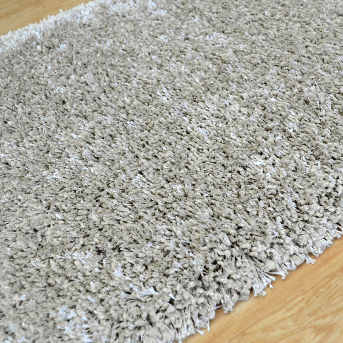 Twilight Speckled Shaggy Runner Rugs 39001 6611 in Linen 80x230cm – image 3