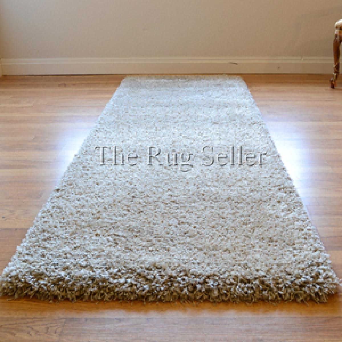 Twilight Speckled Shaggy Runner Rugs 39001 6611 in Linen 80x230cm – image 5