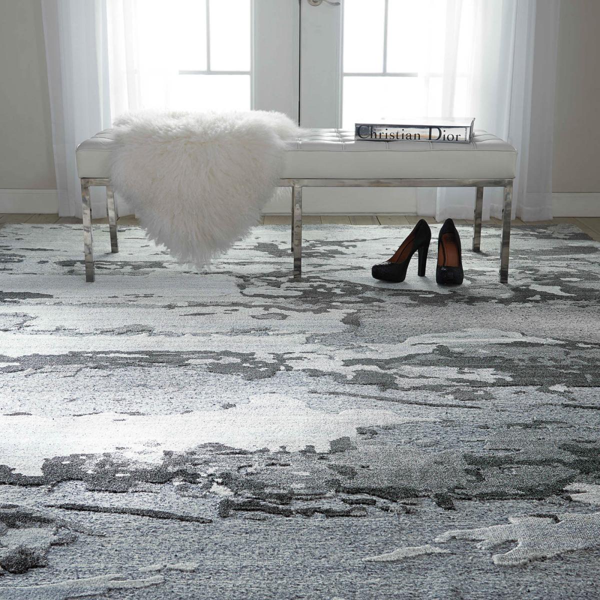 Divine Rugs DIV07 in Smoke by Nourison168x226cm – image 4