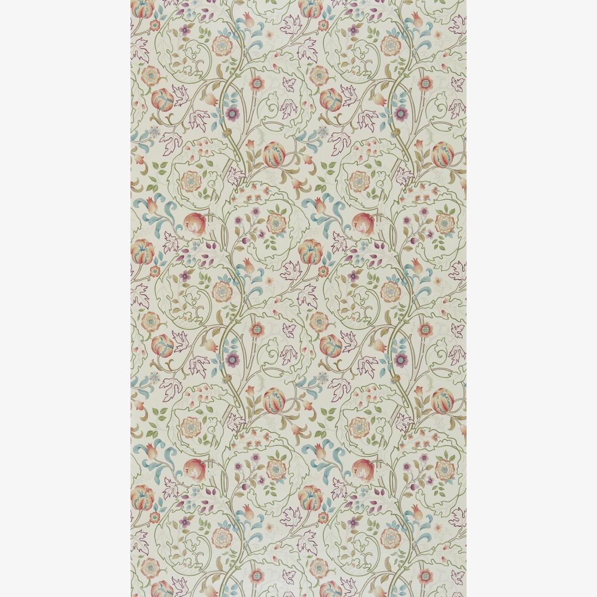 Mary Isobel Wallpaper 214729 by Morris & Co in Rose Artichoke Roll