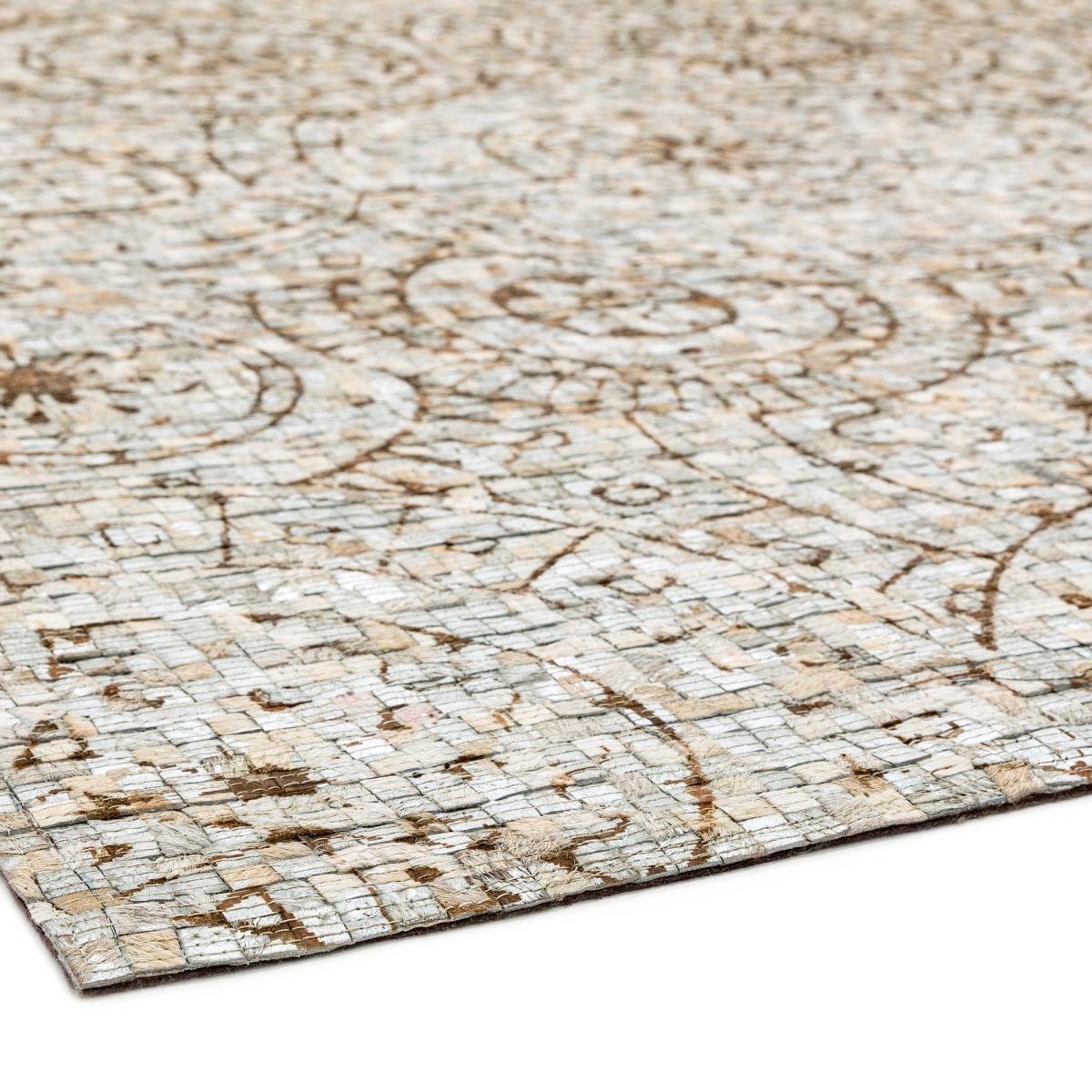Xylo Hand Sewn Cowhide Rugs in Laser Design – image 4