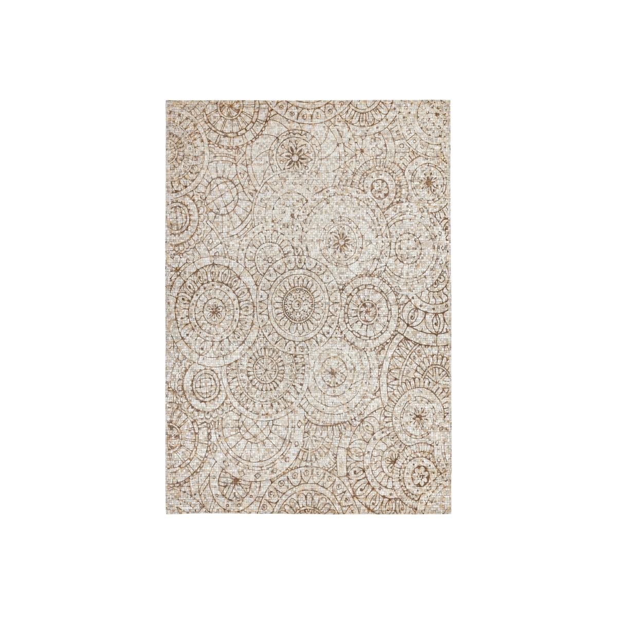 Xylo Hand Sewn Cowhide Rugs in Laser Design – image 1