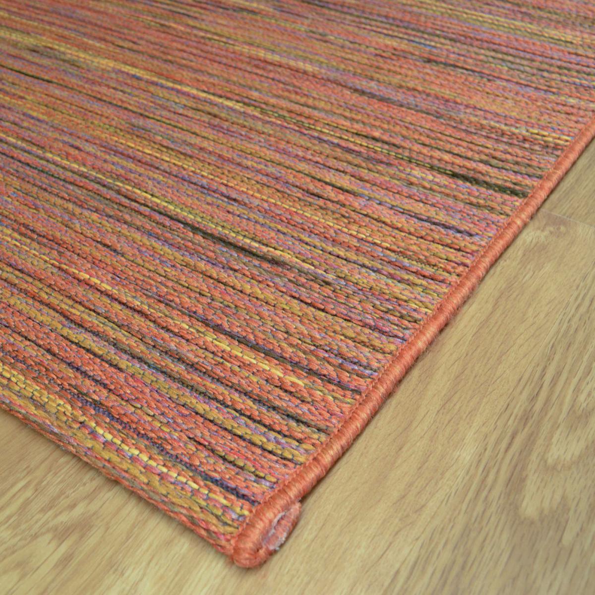 Brighton Indoor Outdoor 98122 8000 Rugs in Orange Multi 160x230cm – image 2