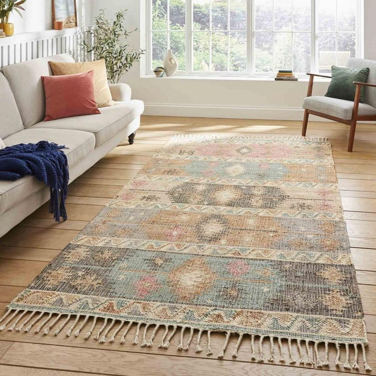 Bazaar 23430 Jute Aztec Rugs in Multi150x230cm – image 1