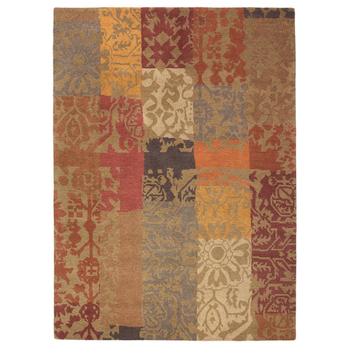 Kodari Patchwork 194003 rugs in Red and Orange by Brink & Campman 200x300cm – image 2