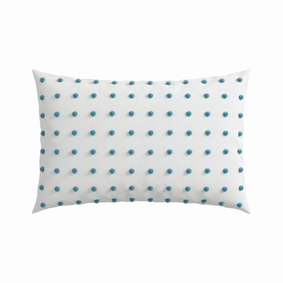 Budding Brights Tufted Spot Bedding by Helena Springfield in Blue White 220x230cm – image 5
