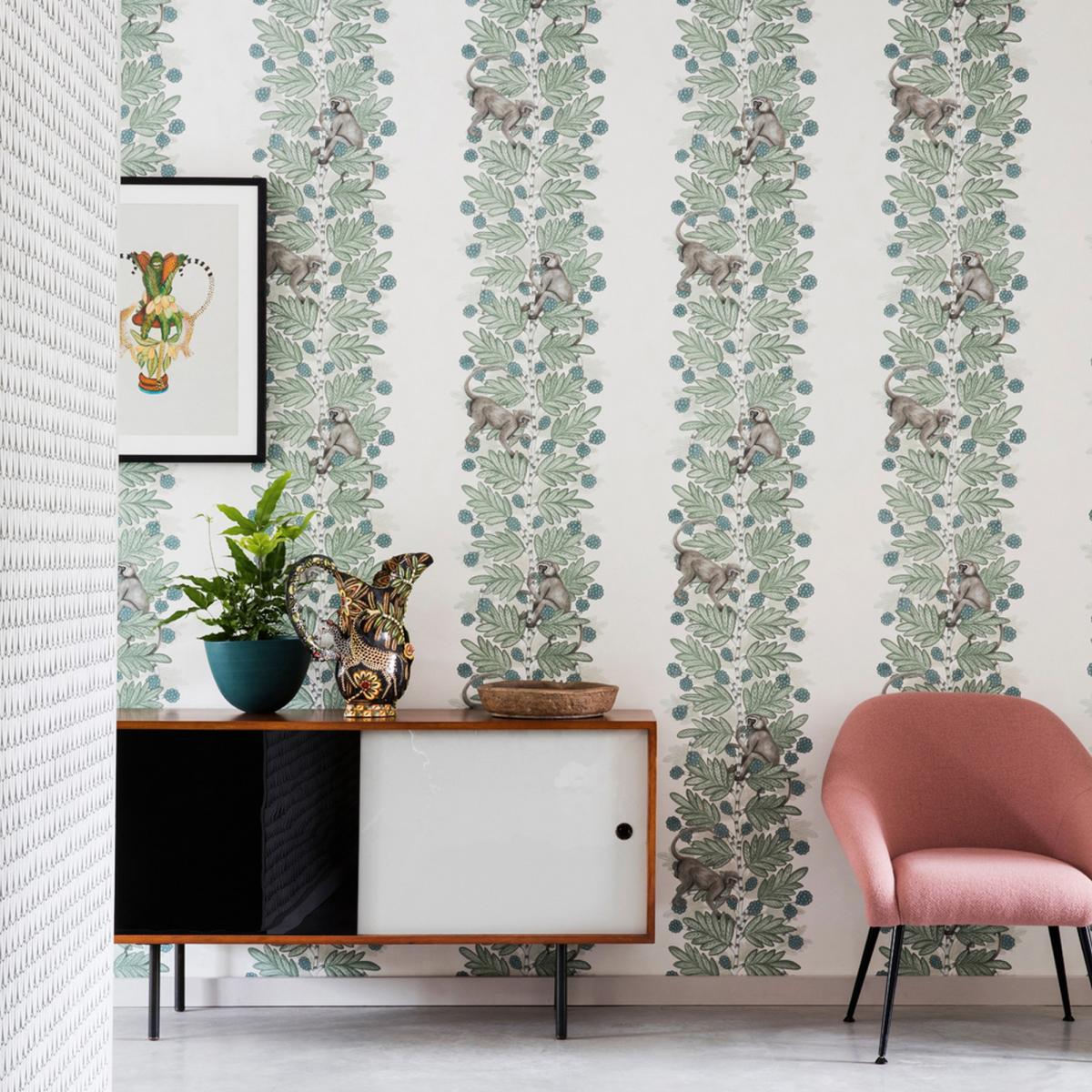 Acacia Wallpaper 11052 by Cole & Son in Duck Egg GreenRoll
