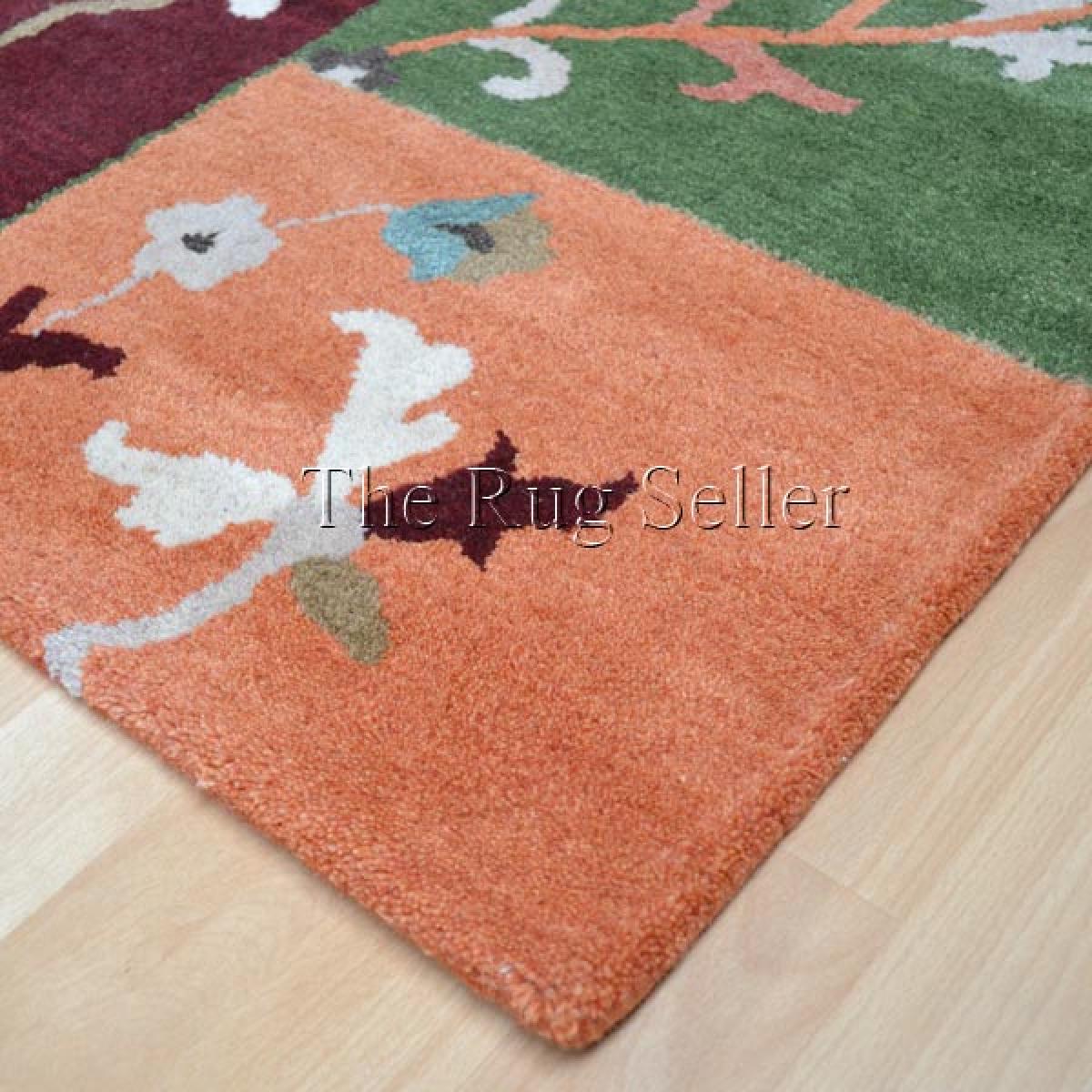 Patchwork PW02 Multi Wool Rugs – image 1