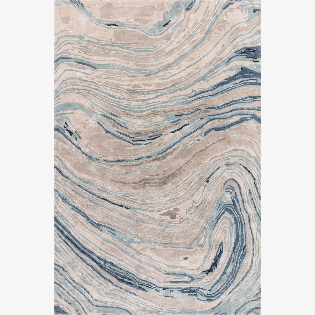 Tuscany Abstract Rugs by Katherine Carnaby in Azzuro Marble120x180cm – image 1