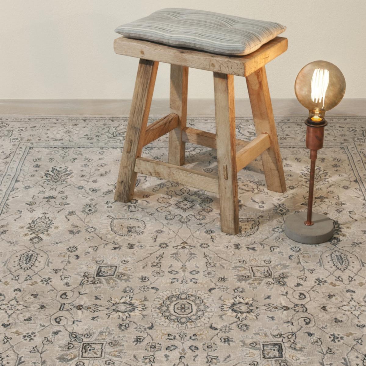 Da Vinci Traditional Floral 57125 9696 Rugs in Beige 240x340cm – image 2