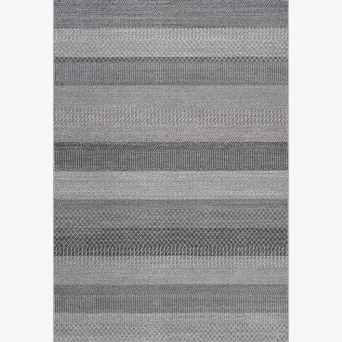 Liberty Geometric Striped Modern Rugs 34105 4262 in Green240x340cm – image 1
