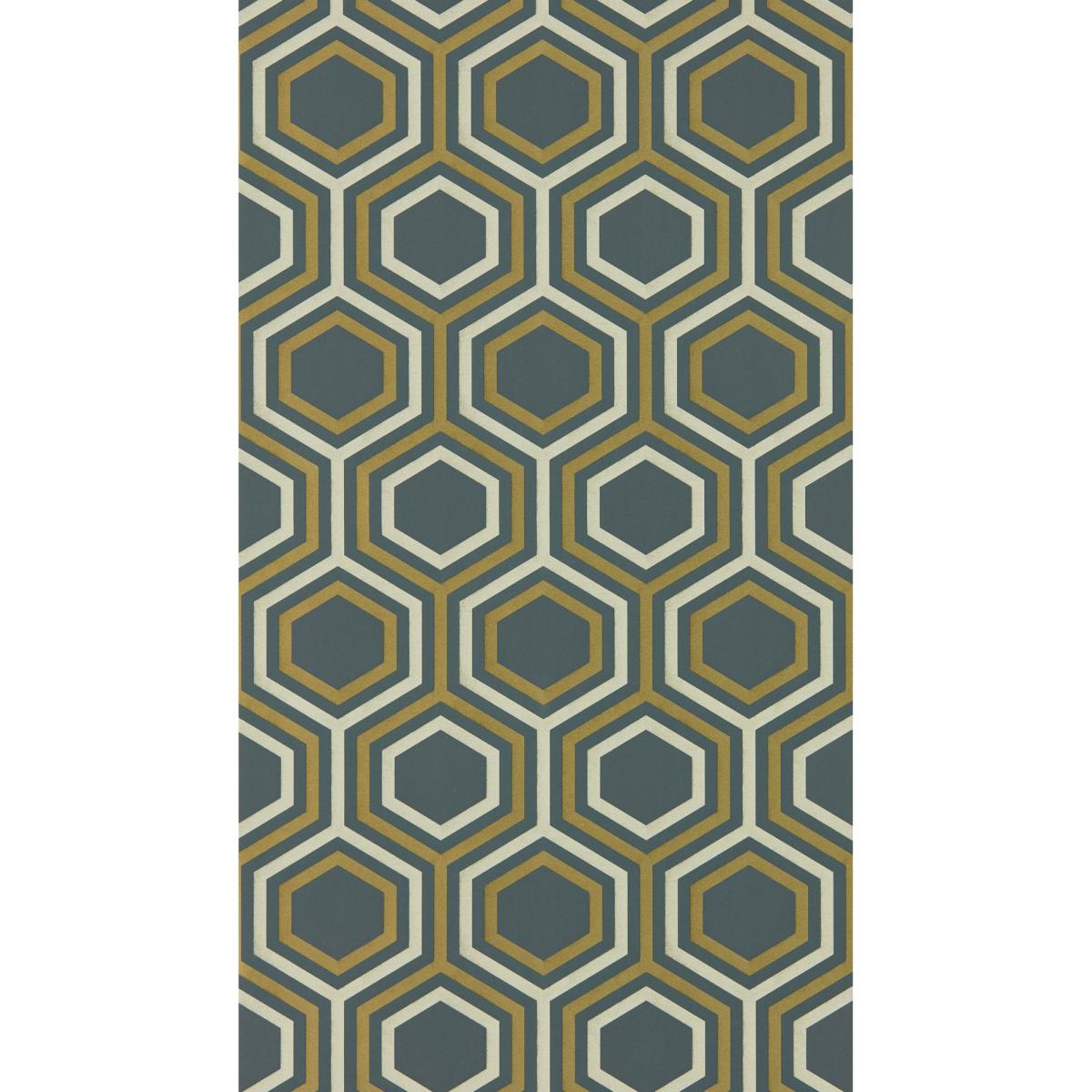 Selo Wallpaper 112149 by Harlequin in Ebony Gold Yellow Roll – image 2