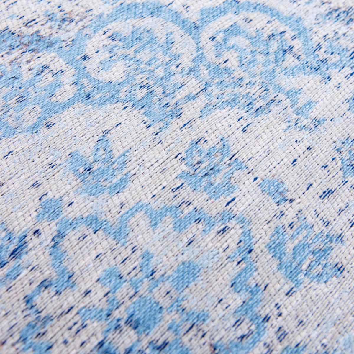Louis De Poortere Fading World Medallion Designer Rugs 9065 Grey Jeans 80x150cm – image 2