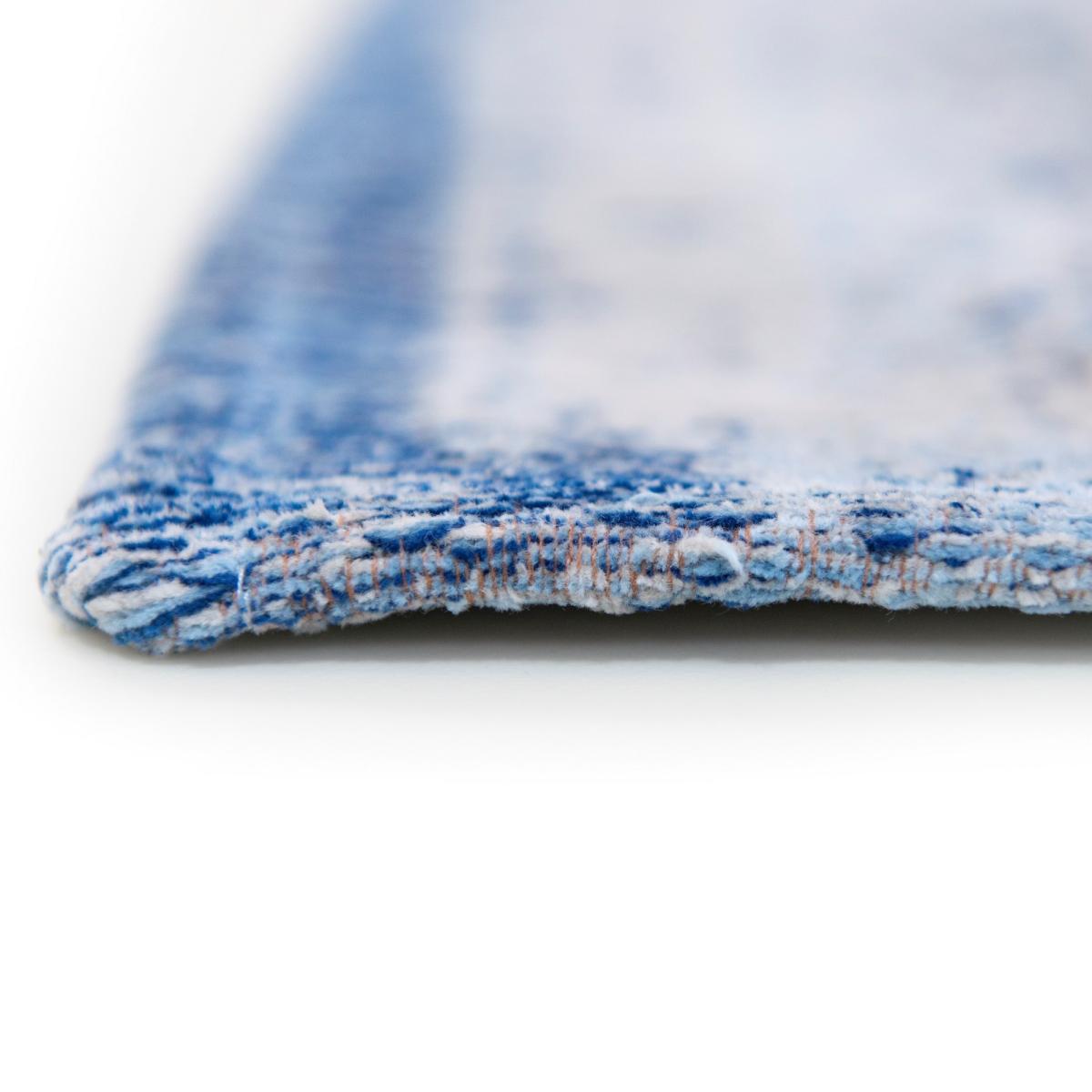 Louis De Poortere Fading World Medallion Designer Rugs 9065 Grey Jeans 80x150cm – image 3