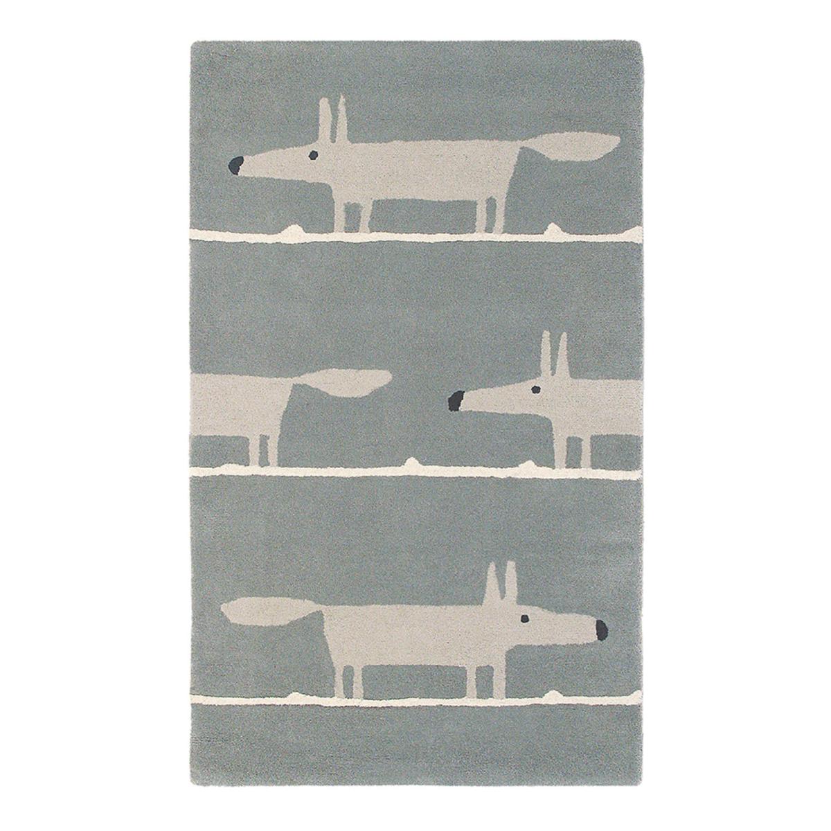 Scion Mr Fox Wool Rugs 25304 in Silver Grey 120x180cm – image 2