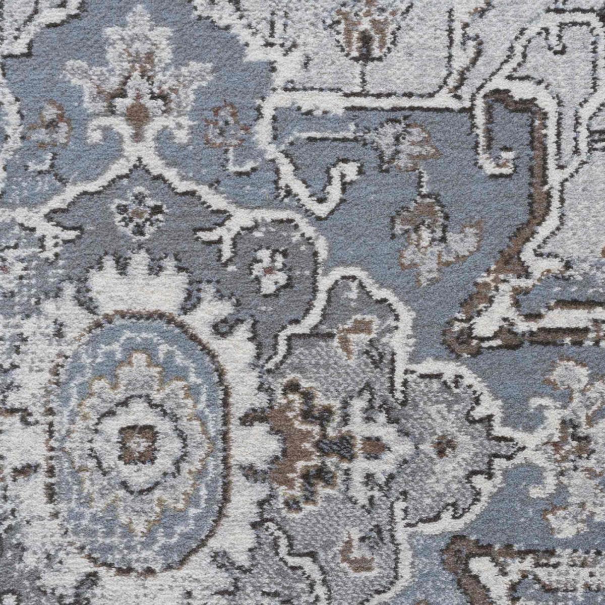 Da Vinci Traditional Medallion 57128 5255 Rugs in Blue133x195cm – image 2