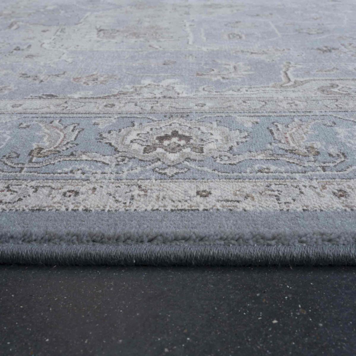 Da Vinci Traditional Medallion 57128 5255 Rugs in Blue133x195cm – image 3