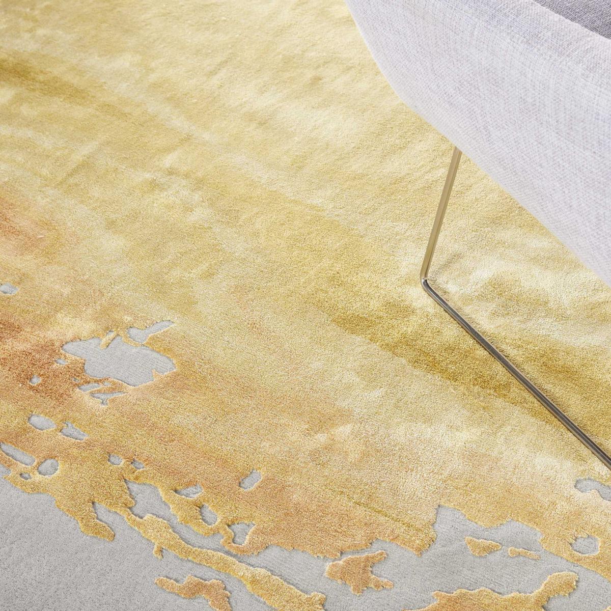 Prismatic PRS19 Abstract Rugs in GRYGD Grey Gold by Nourison – image 2
