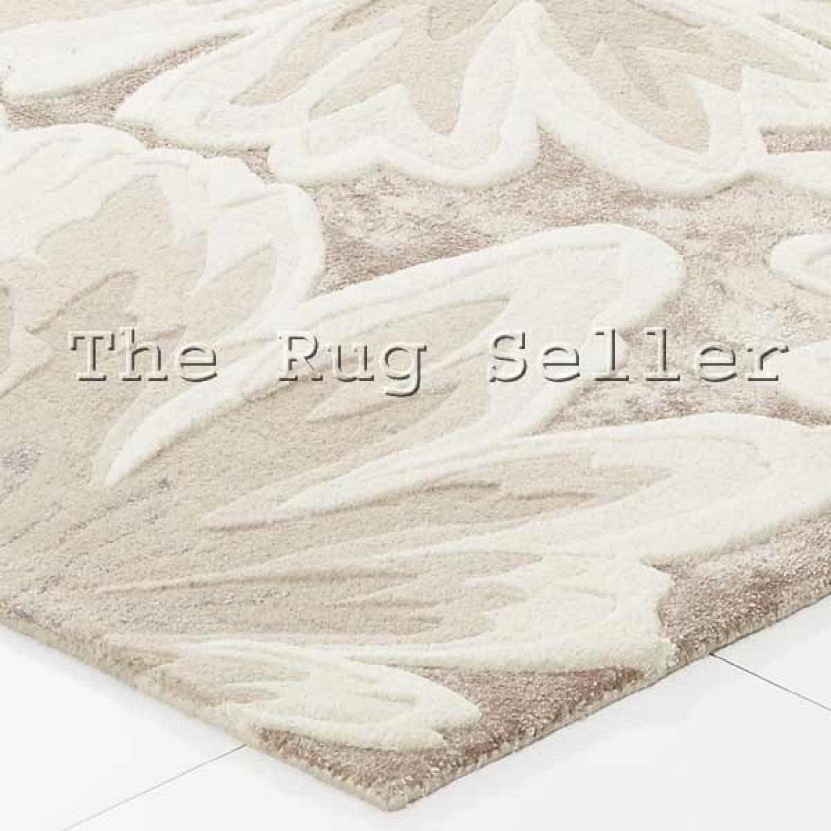 Unique Spring Floral Wool Rugs in Beige&nbsp;150x240cm – image 2