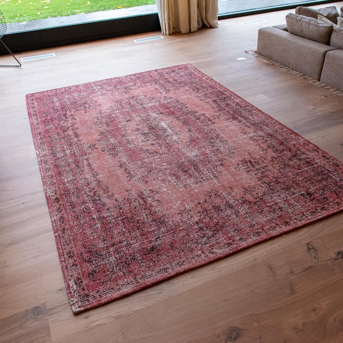 Louis De Poortere Designer Da Mosto Rugs in 9141 Borgia Red – image 2