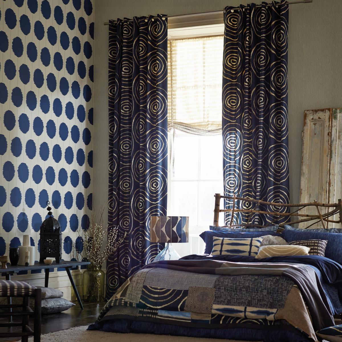 Kimi Wallpaper 110857 by Scion in Slate Ink Blue Roll – image 1