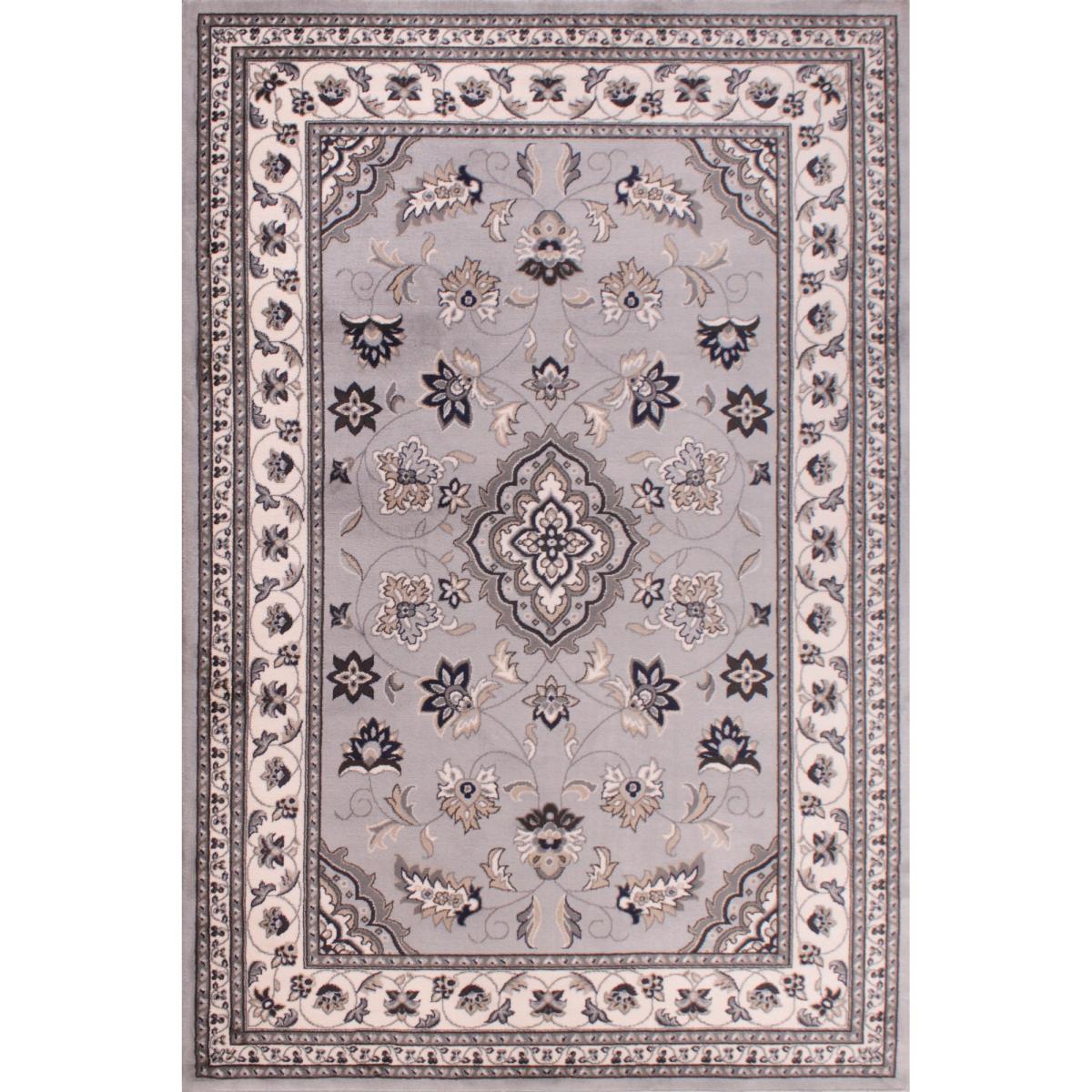 Sherborne Traditional Bordered Rugs in Grey80x150cm – image 5