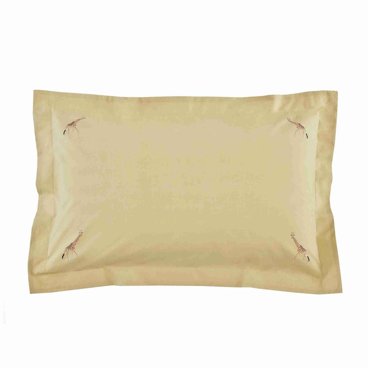 ZSL Giraffe Bedding by Sophie Allport in Mustard Yellow260x220cm – image 3