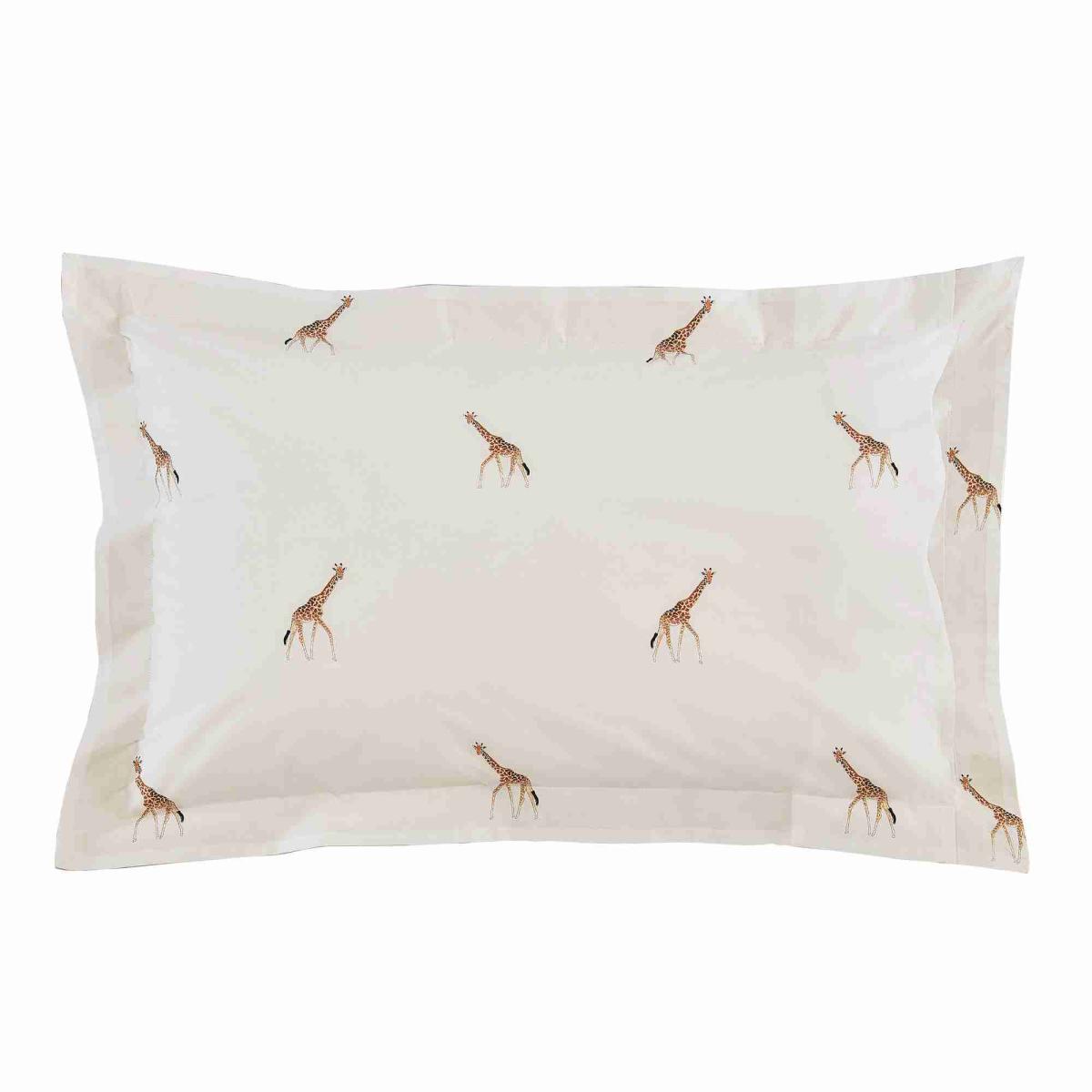 ZSL Giraffe Bedding by Sophie Allport in Mustard Yellow260x220cm – image 4