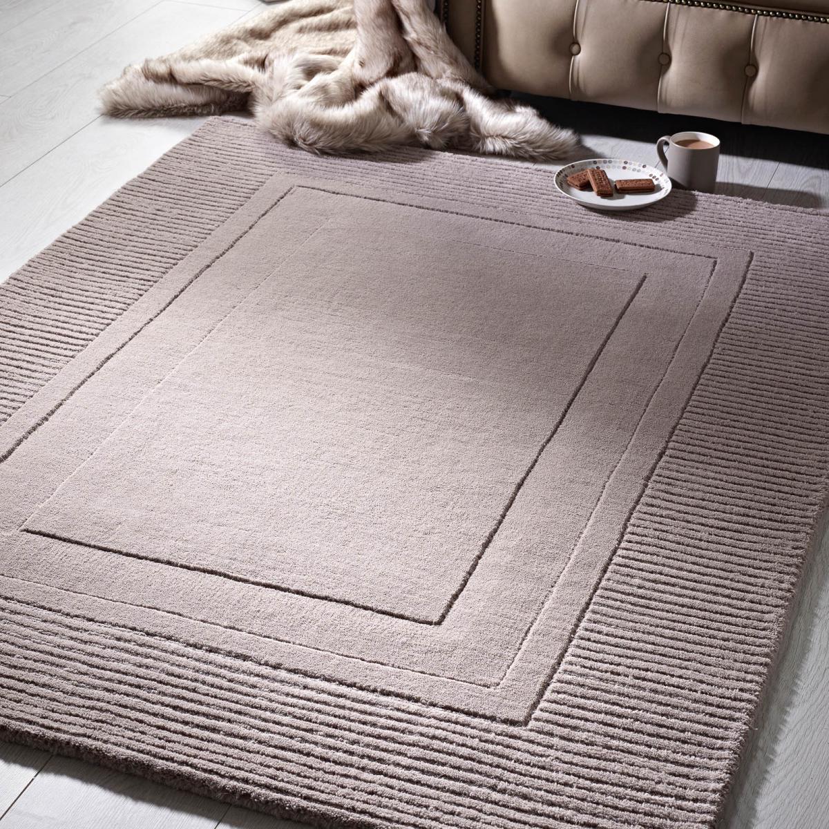 Arabelle Wool Rugs in Mink – image 1