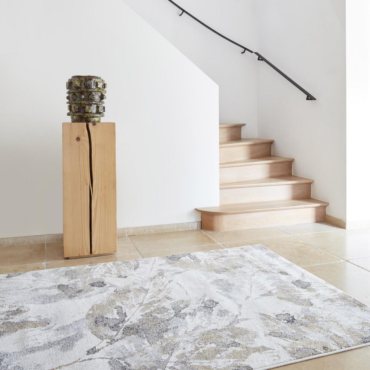 Liberty Botanical Leaf Rugs 34007 6191 in Gold 200x290cm – image 1